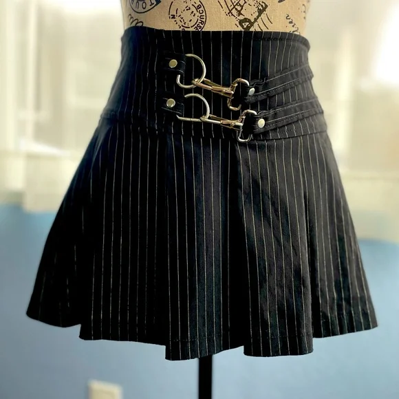 Lip Service Skirts Vintage Lip Service Gangsta Pranksta Mini